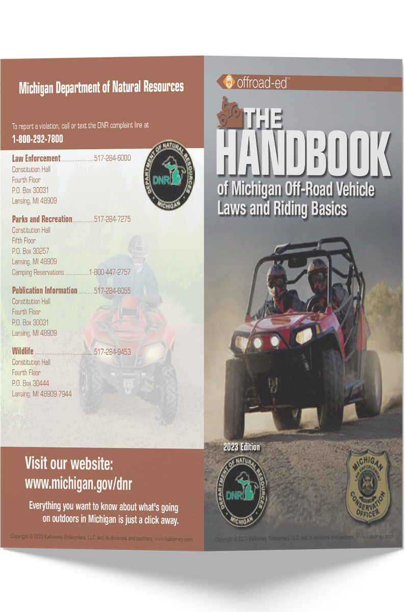 Michigan ORV (Off-Road Vehicle) Handbook